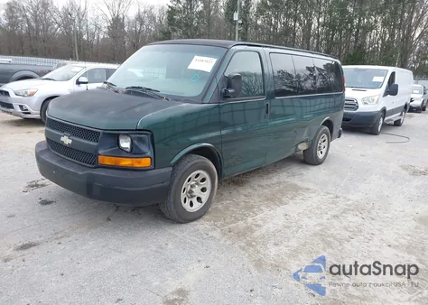 2009 Chevrolet Express 1500 Ls from USA, damaged, VIN 1GNFG154191161706